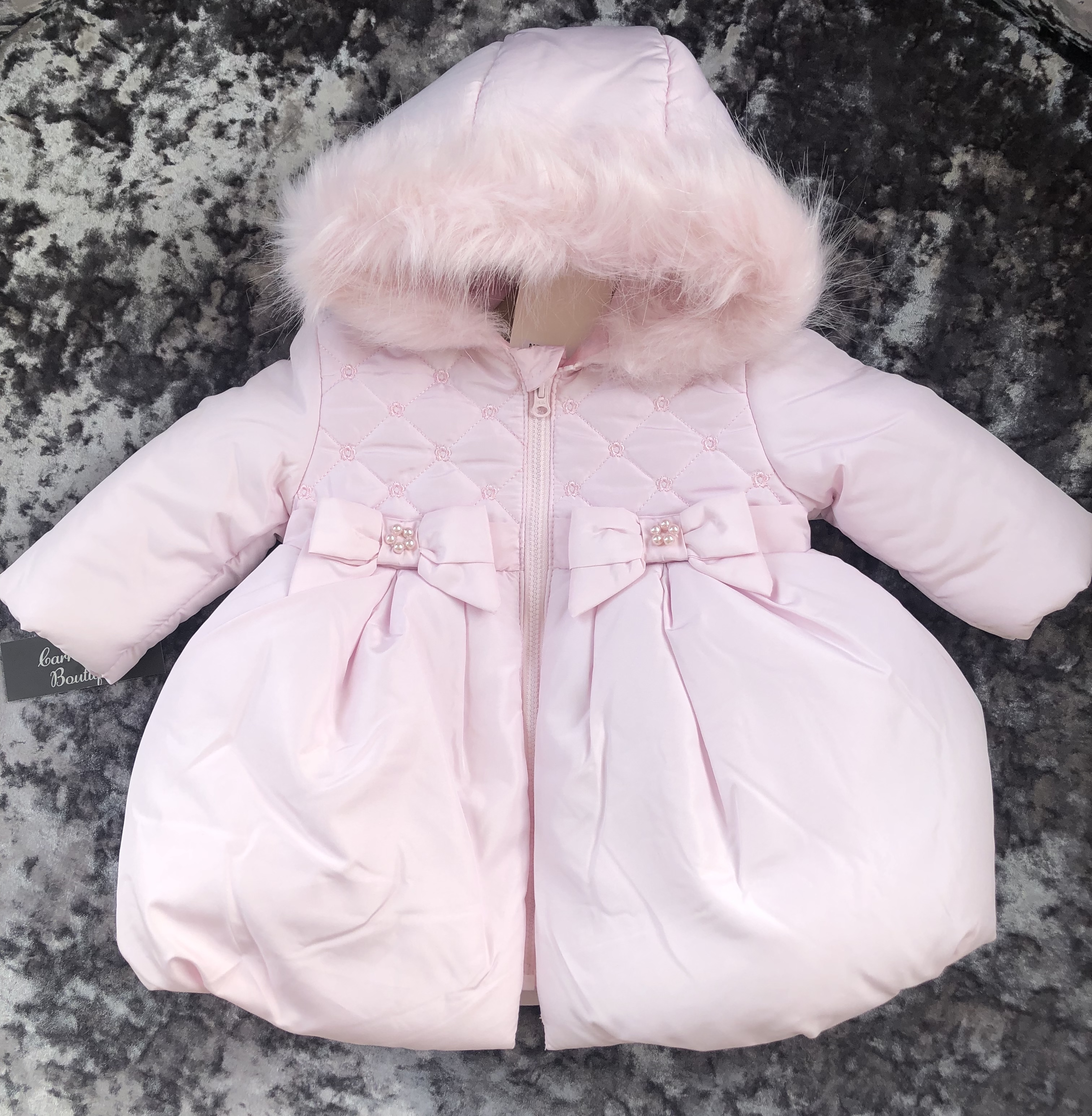 pink mintini coat