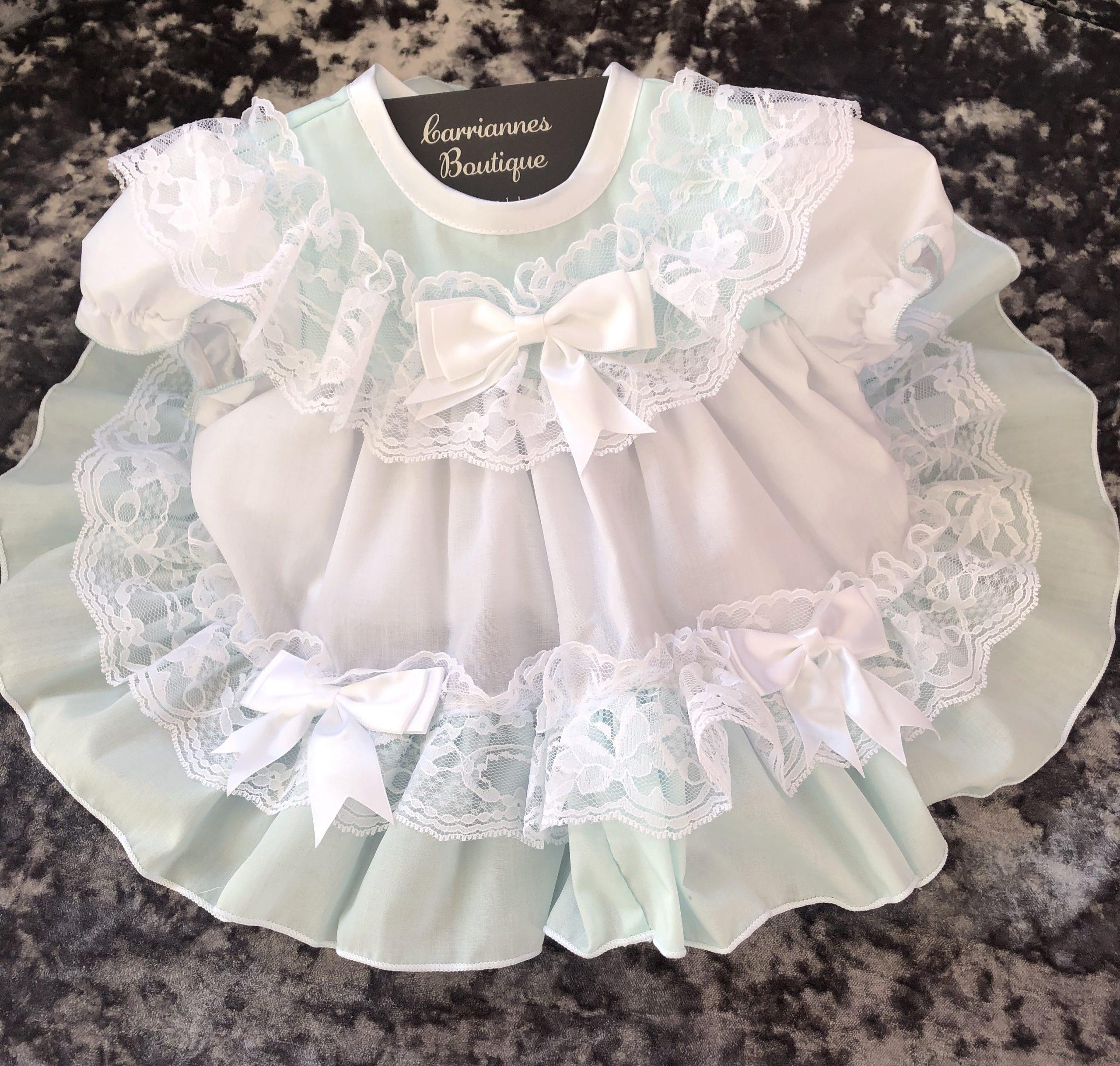 newborn frilly dresses