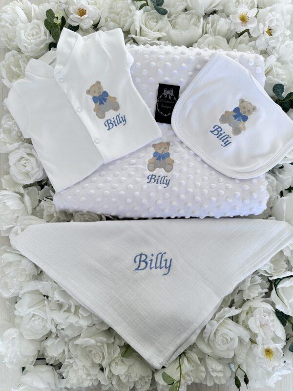 Newborn baby personalised baby hospital set