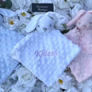 Personalised baby comforter