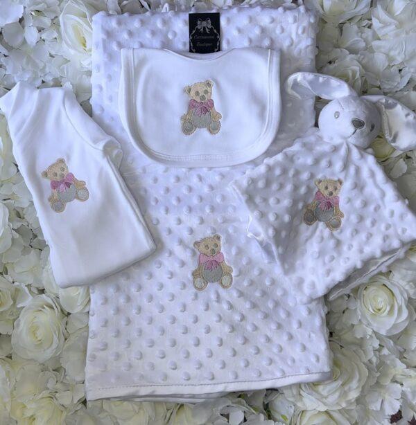 Personlised newborn baby hospital set